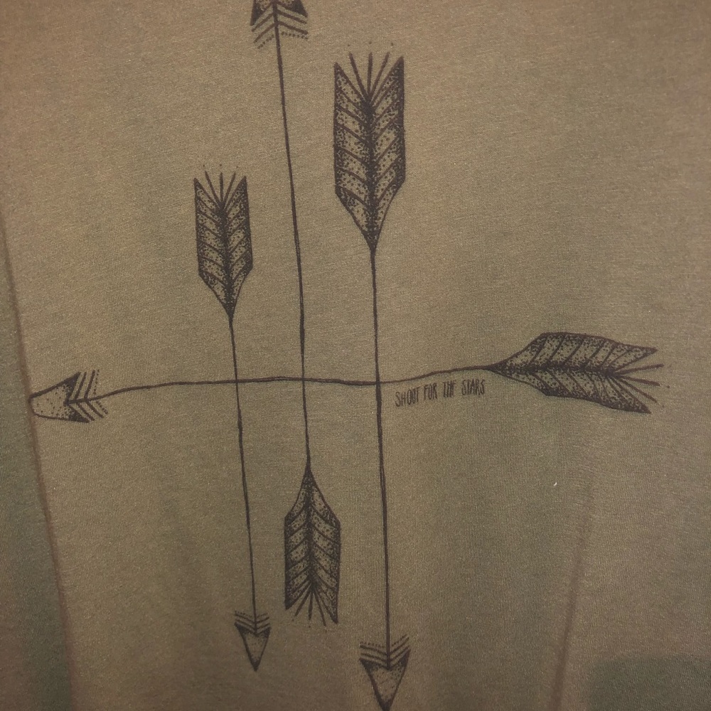 American Eagle hunter green top - Picture 2 of 3